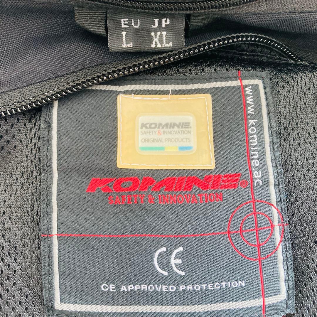 【美品】KOMINE コミネ ウインタージャケット タキトゥス バイクウェア