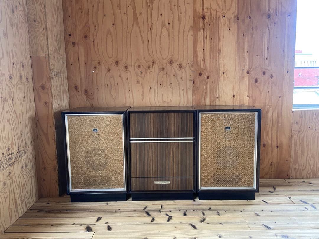 引き取り限定✰Victorビクターレコードスピーカーオーディオ