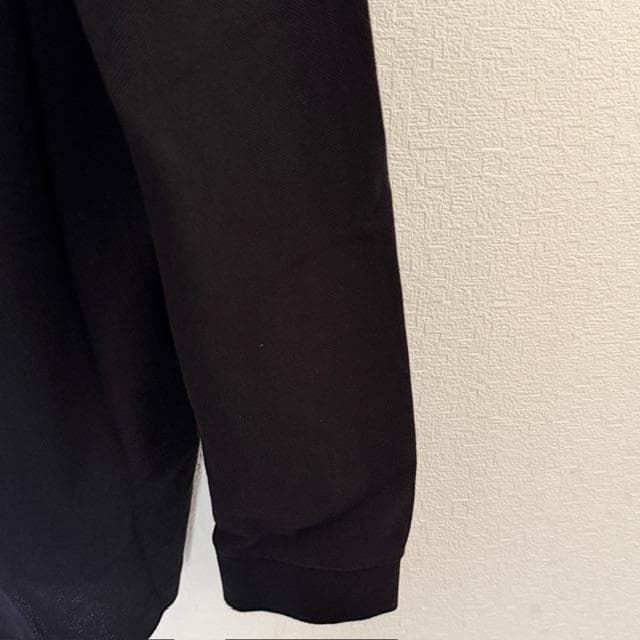 LACOSTE 別注 フルオープン 長袖 ポロシャツ ラコステ 5 日本製 黒