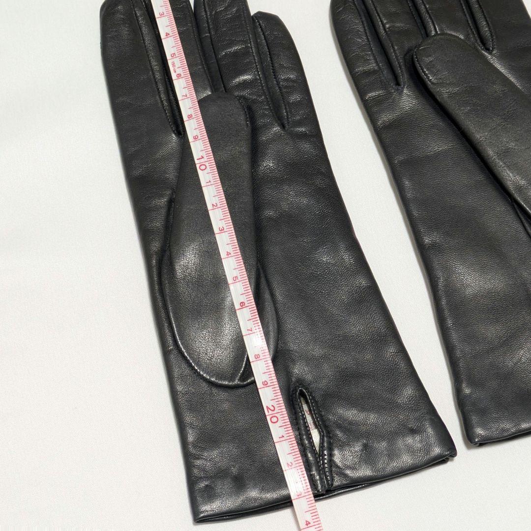 SERMONETA GLOVES セルモネータ カシミヤ 本革手袋 サイズ7.5