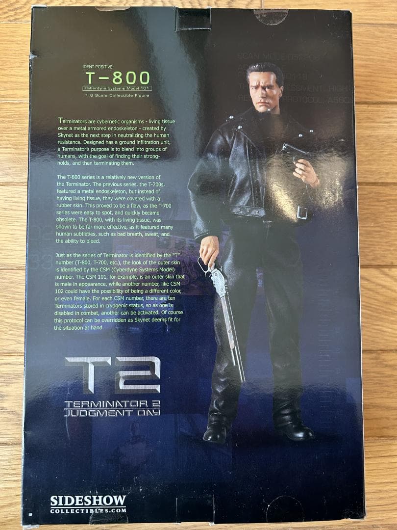 【値下げ】1/6フィギュア　ターミネーター2　T-800　サイドショウ