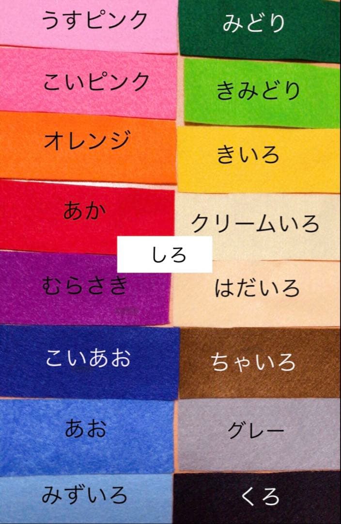 とらぼるたんページ　フェルトお守り