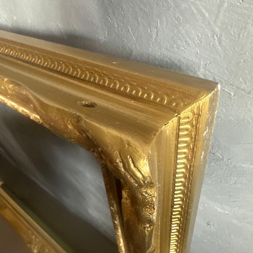 瞬間的お値下げ‼️ゴールド アンティークフレーム 大きめ‼️ディスプレイなどに❣️