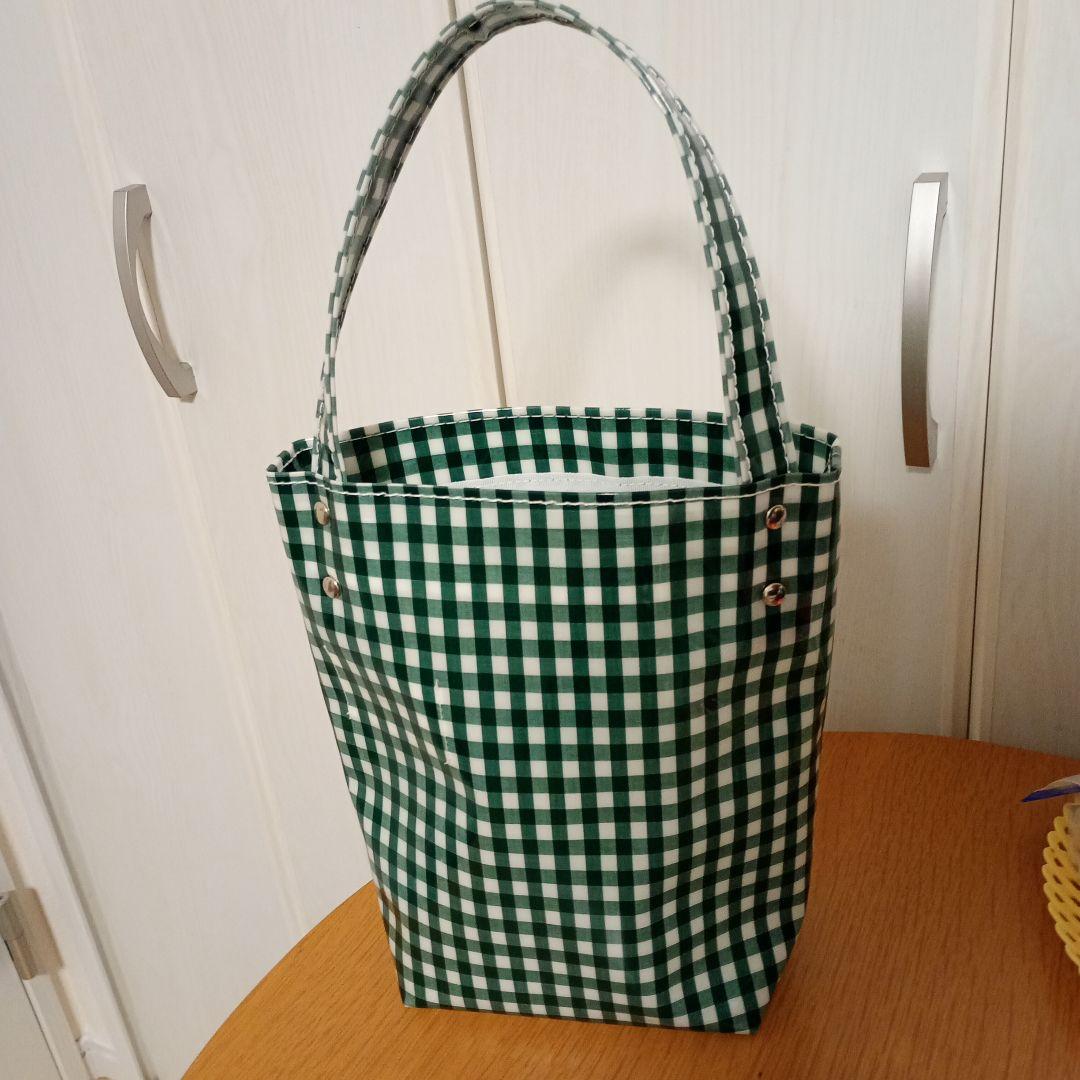 テンベア　BAGUETTE TOTE MINI　グリーン