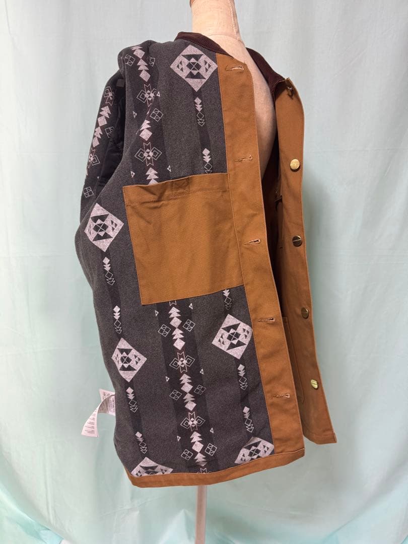 Carhartt Michigan Chore Coat L カーハートブラウン