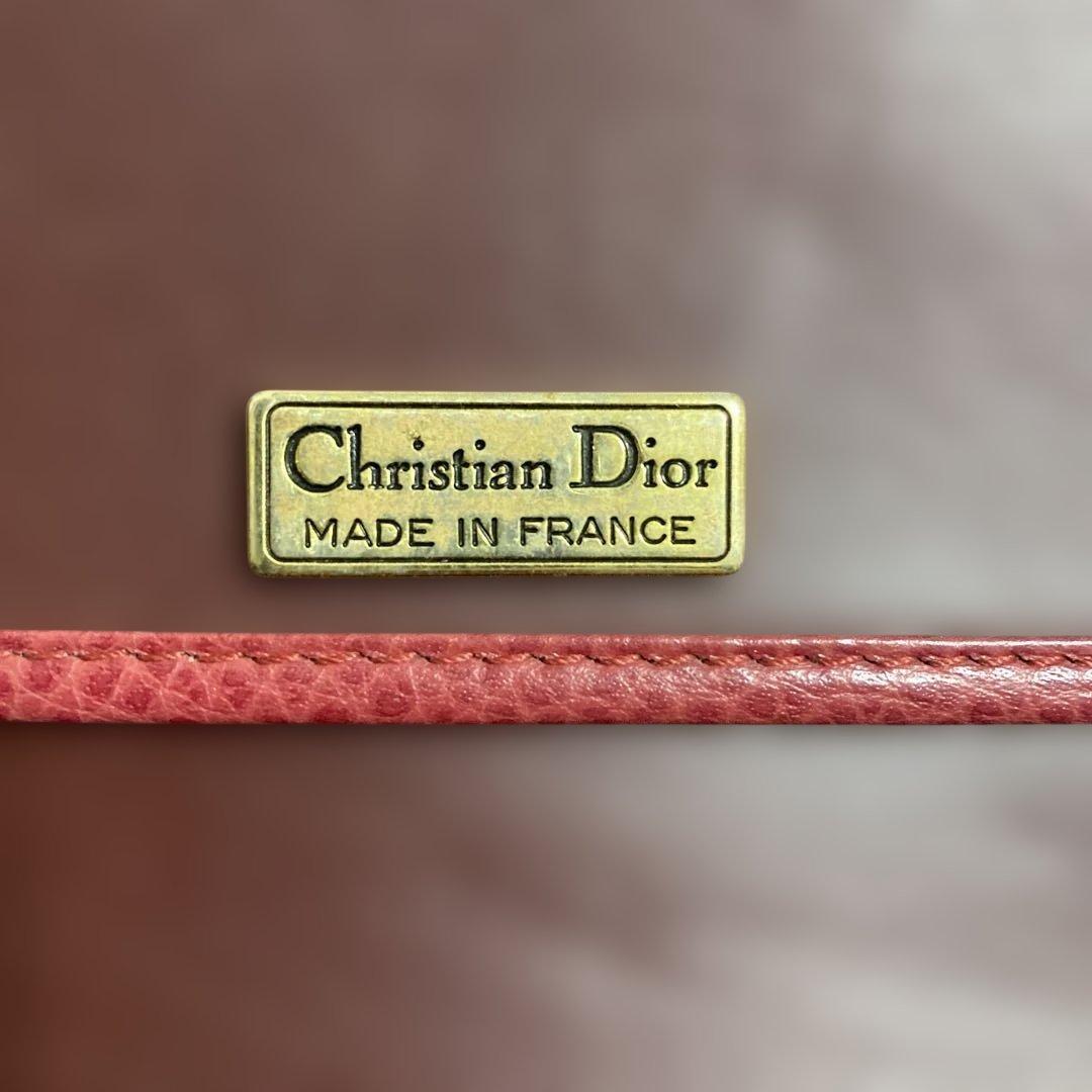 Christian Dior ヴィンテージ ショルダーバッグ レザー