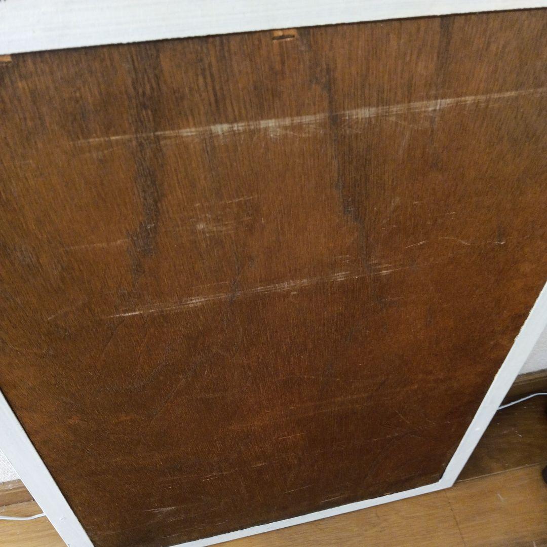 「最終価格」アンティークテーブル　ミラー　サリュ　おうち型　３点セット