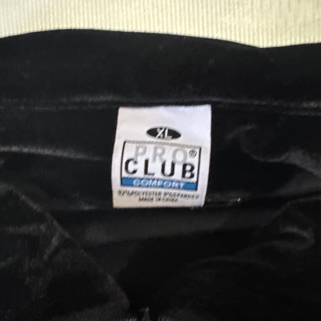 PRO CLUB ブラック ジャージセット XL