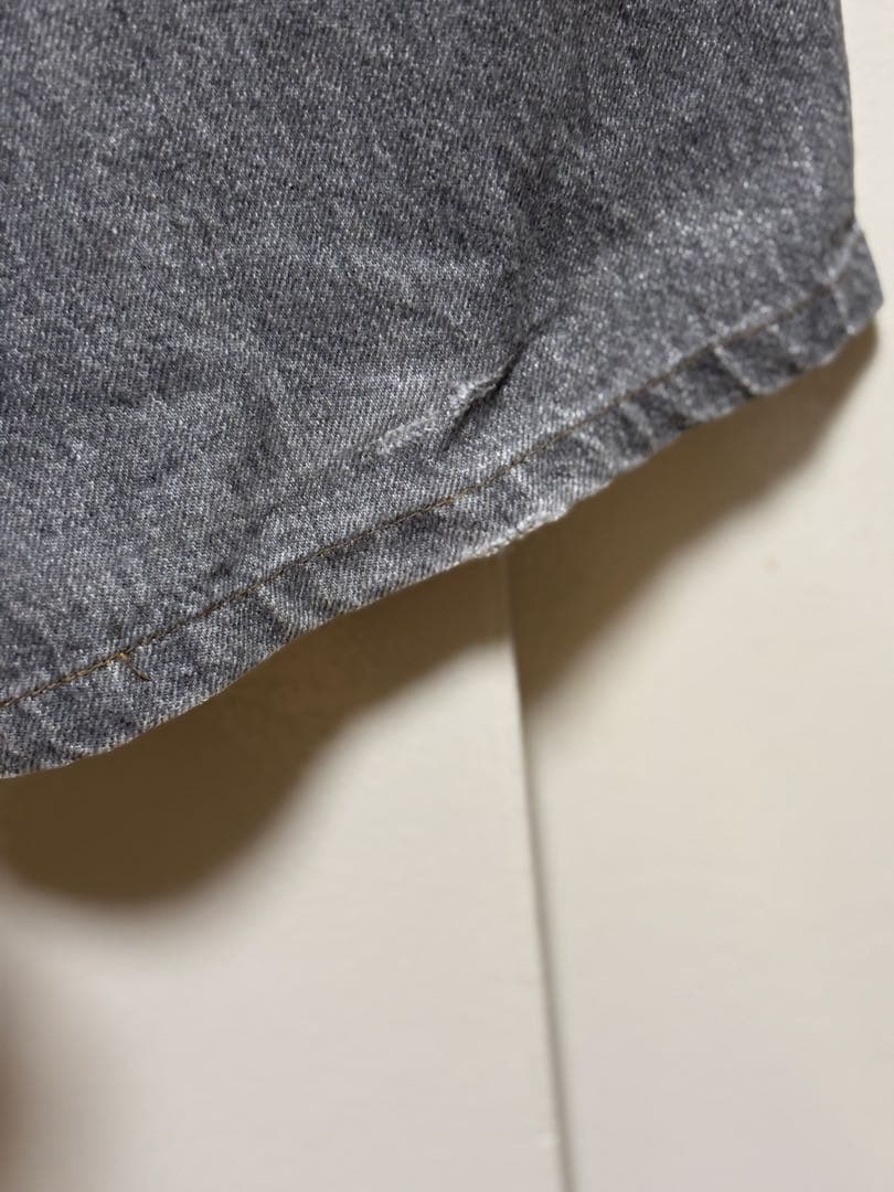 TENDERLOIN のブラックデニム　ストレートデニム ジーンズ