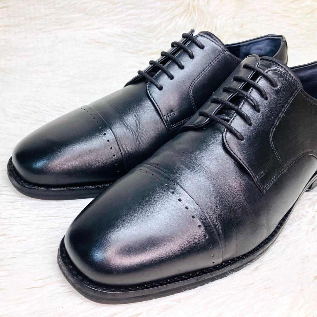 【極美品】コールハーン9Wグランド360 ストレートチップC28145 ブラック