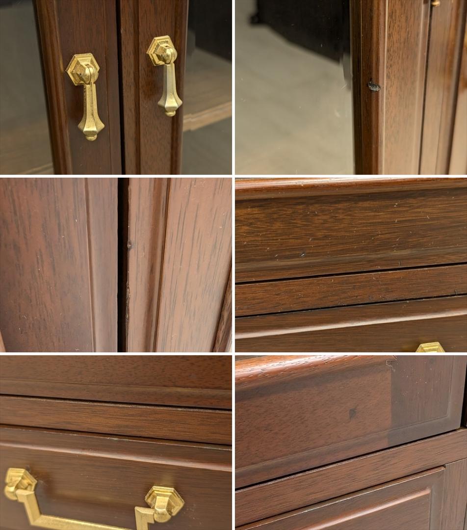 マルニ　地中海　サイドボード　リビングボード　飾り棚　キャビネット　引き出し