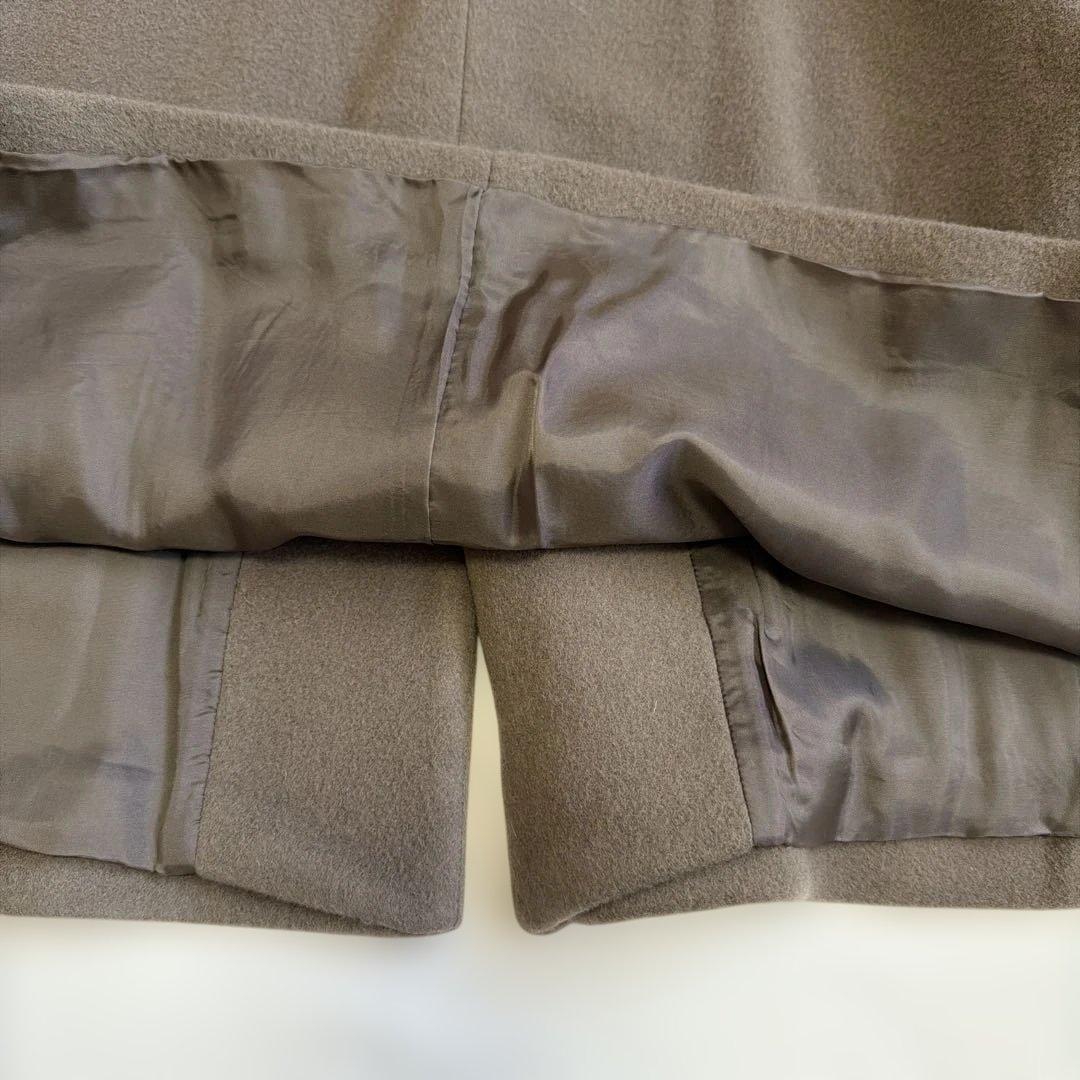 さっちん様【美品】ネストローブ ウールショートジャケット ブラウン系 ナチュラル