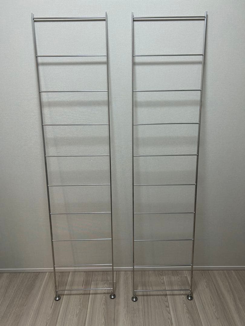 無印良品 スチールユニットシェルフ 帆立 大 5セット　175cm