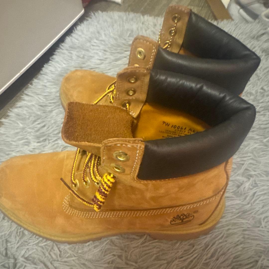 Timberland ブラウンハイカットブーツ