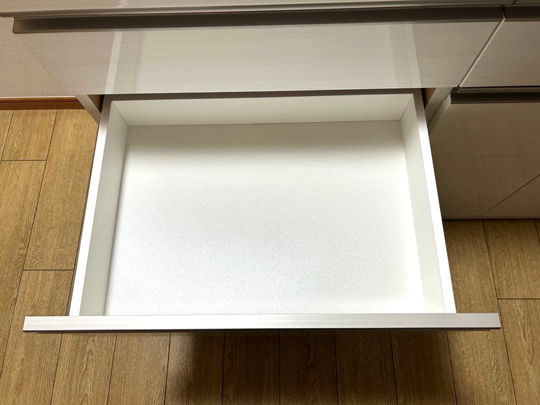 幅180【美品ニトリ】リガーレ組み合わせキッチンボード/チェスト/食器棚