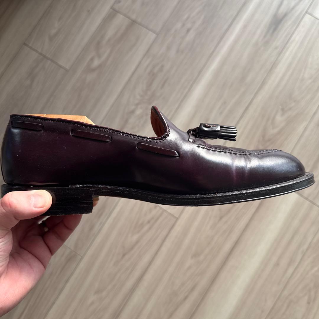 Alden　オールデン　タッセルローファー　バーガンディ　サイズ8ハーフ