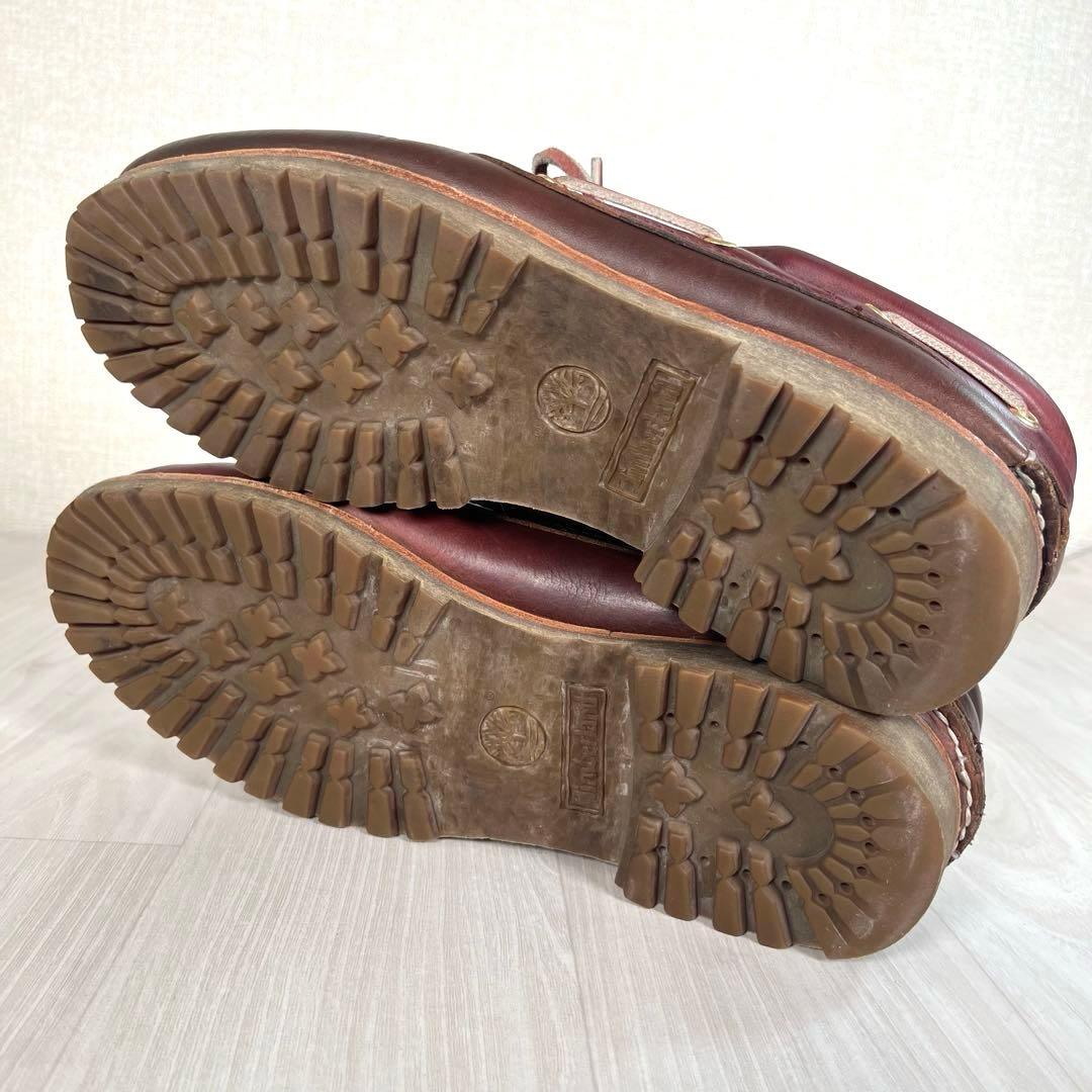 【コラボ別注】ティンバーランド×ビームス　3EYE デッキシューズ　クレイジー色