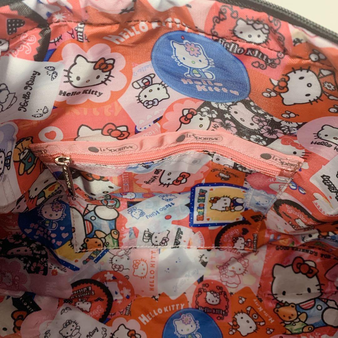 ✨新品 LeSportsac ×ハローキティ ボストンバッグ MED ポーチ付き
