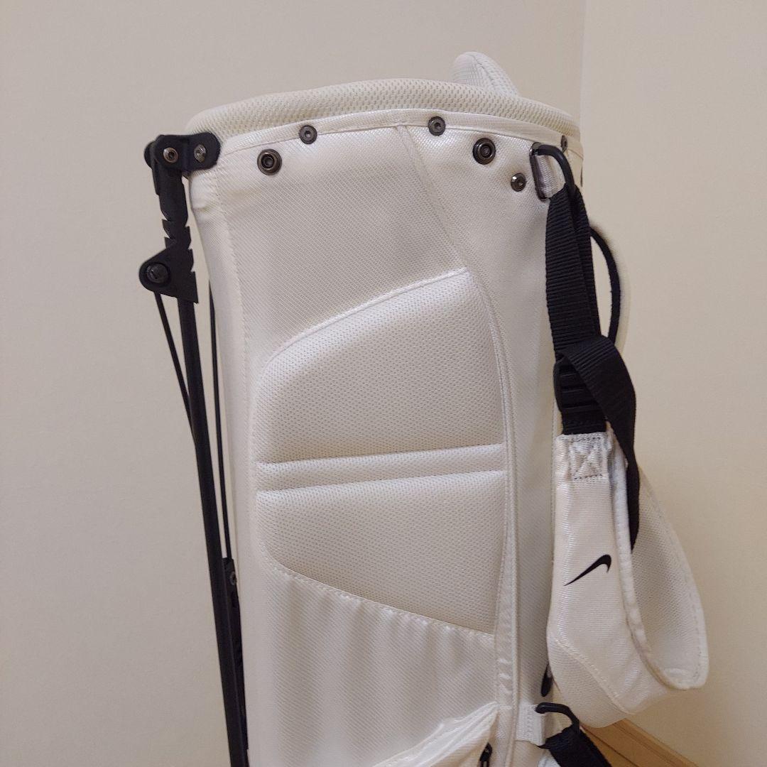 【ごえってぃー】NIKE ナイキ キャディバック 軽量 スタンド WH ★