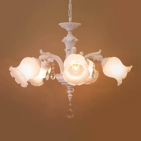【LED】クラシカル シャンデリア 5灯 グレース II アンティーク 照明