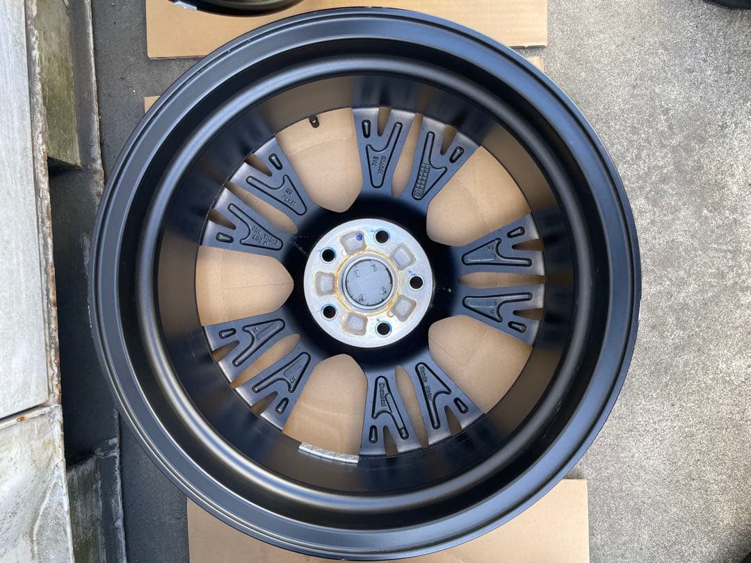 yossy　オデッセイ　18インチ ブラックスポークホイール 4個セット