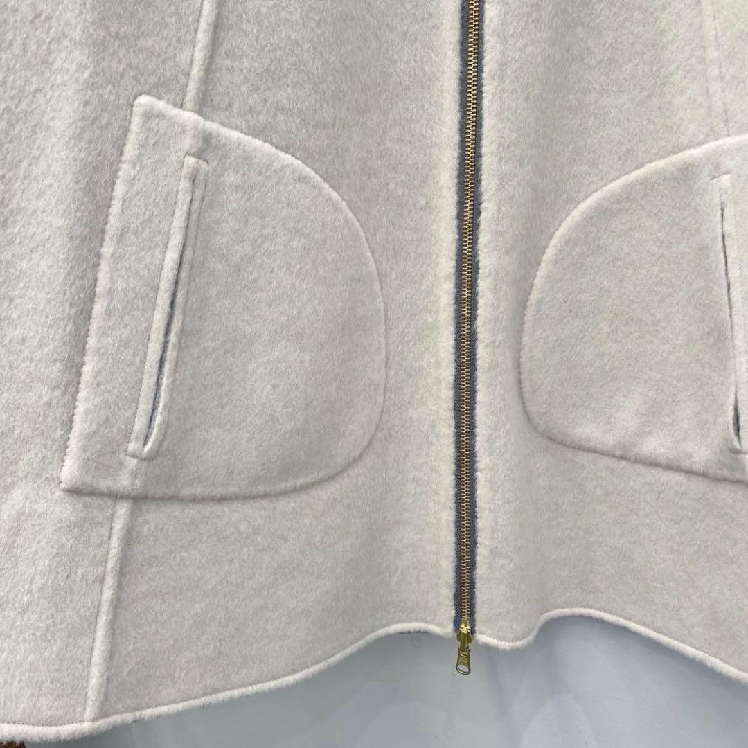 【新品・未使用】RISLEY リバーシブルウールポンチョコート