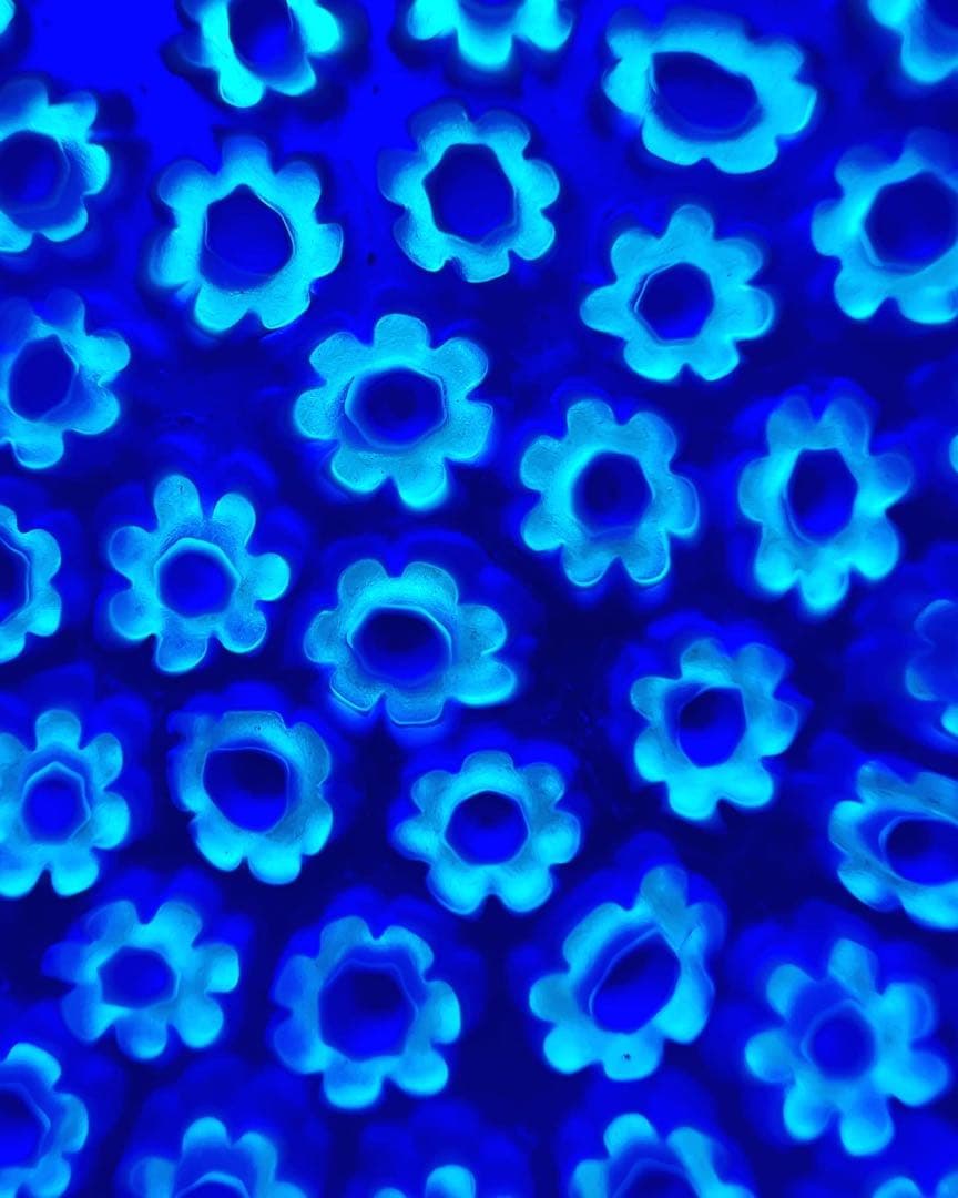 ベネチアングラスのお皿　大