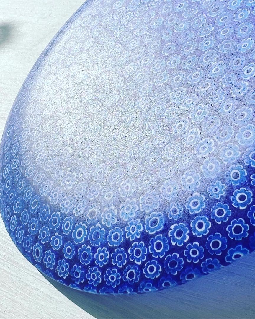 ベネチアングラスのお皿　大