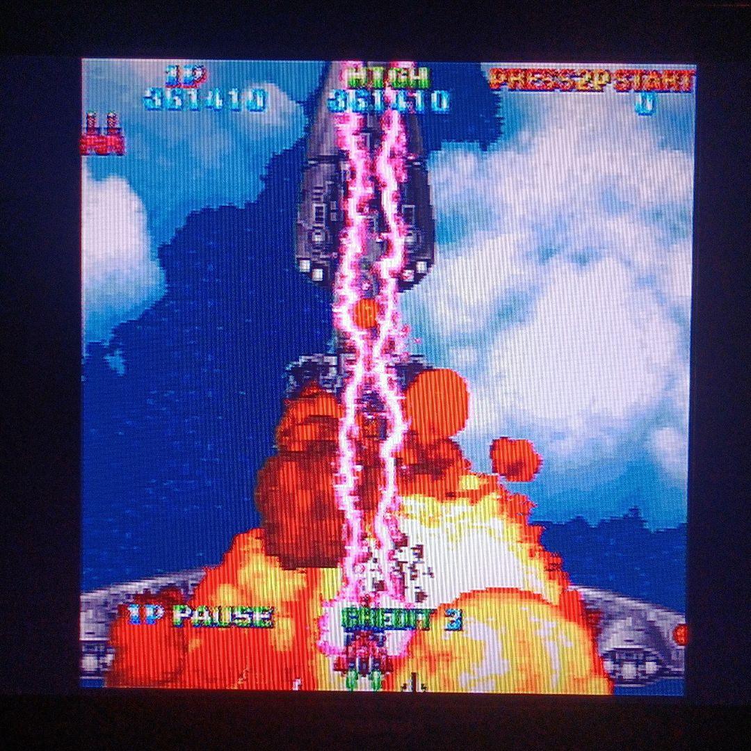 セガサターン　バツグン　シューティング　サターンソフト　東亜プラン