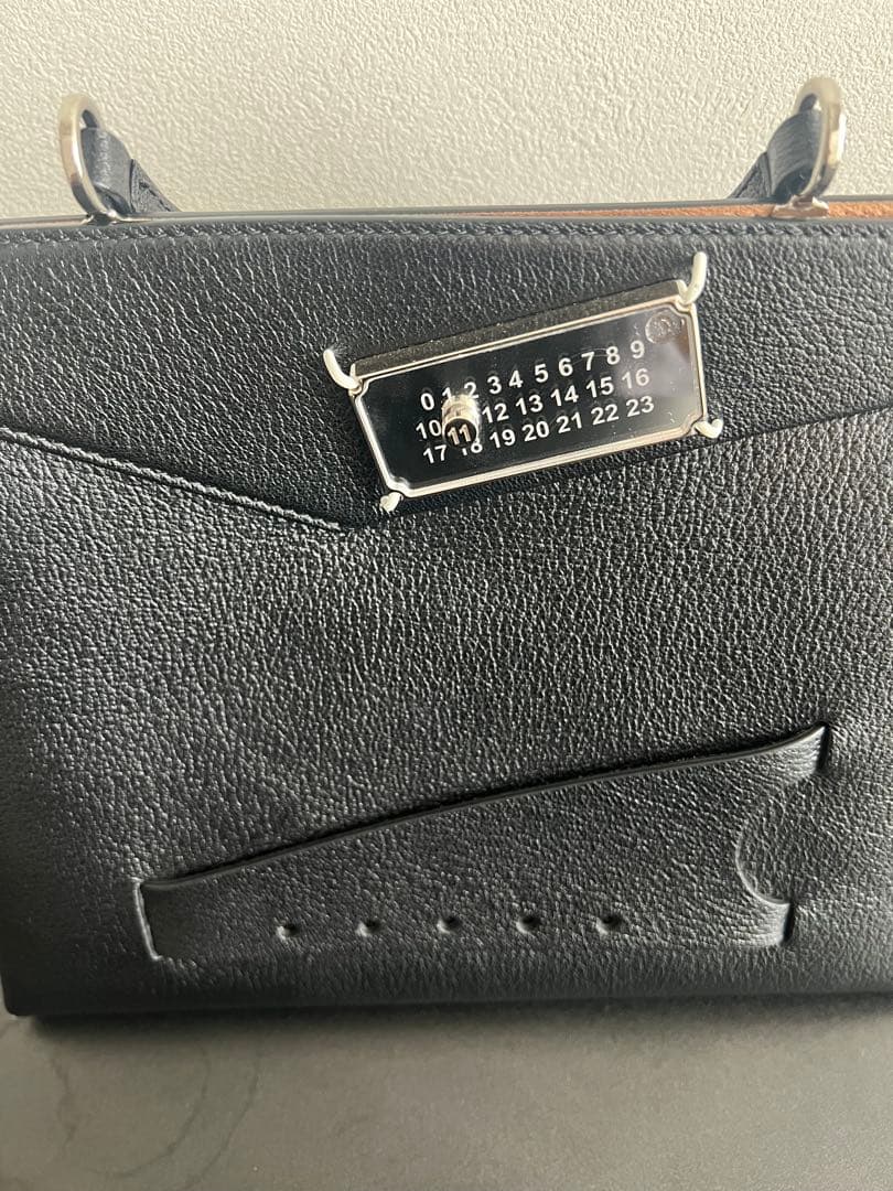 Maison Margielaスナッチド ミディアムショルダーハンドバッグ