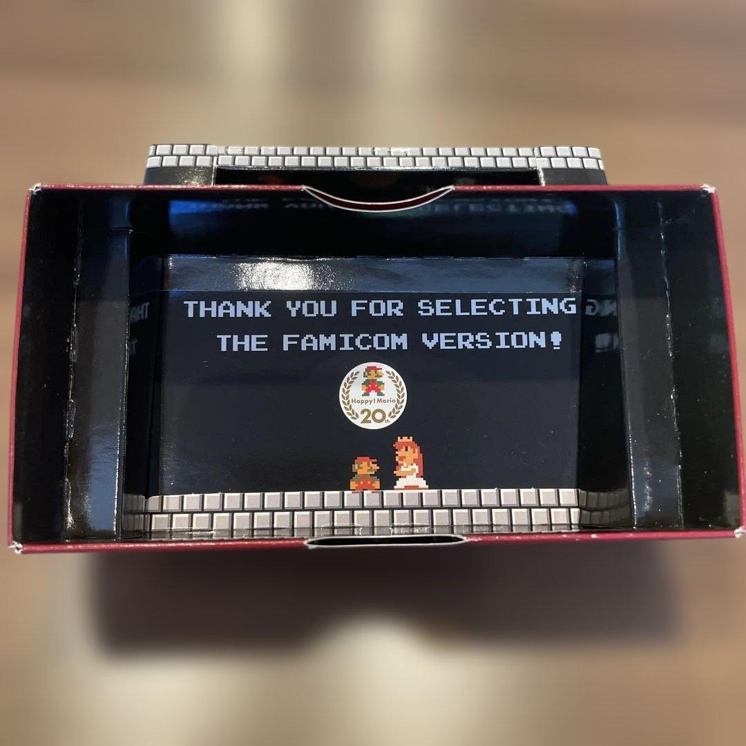 【美品　箱のみ】ゲームボーイミクロ(20周年限定ファミコンバージョン)