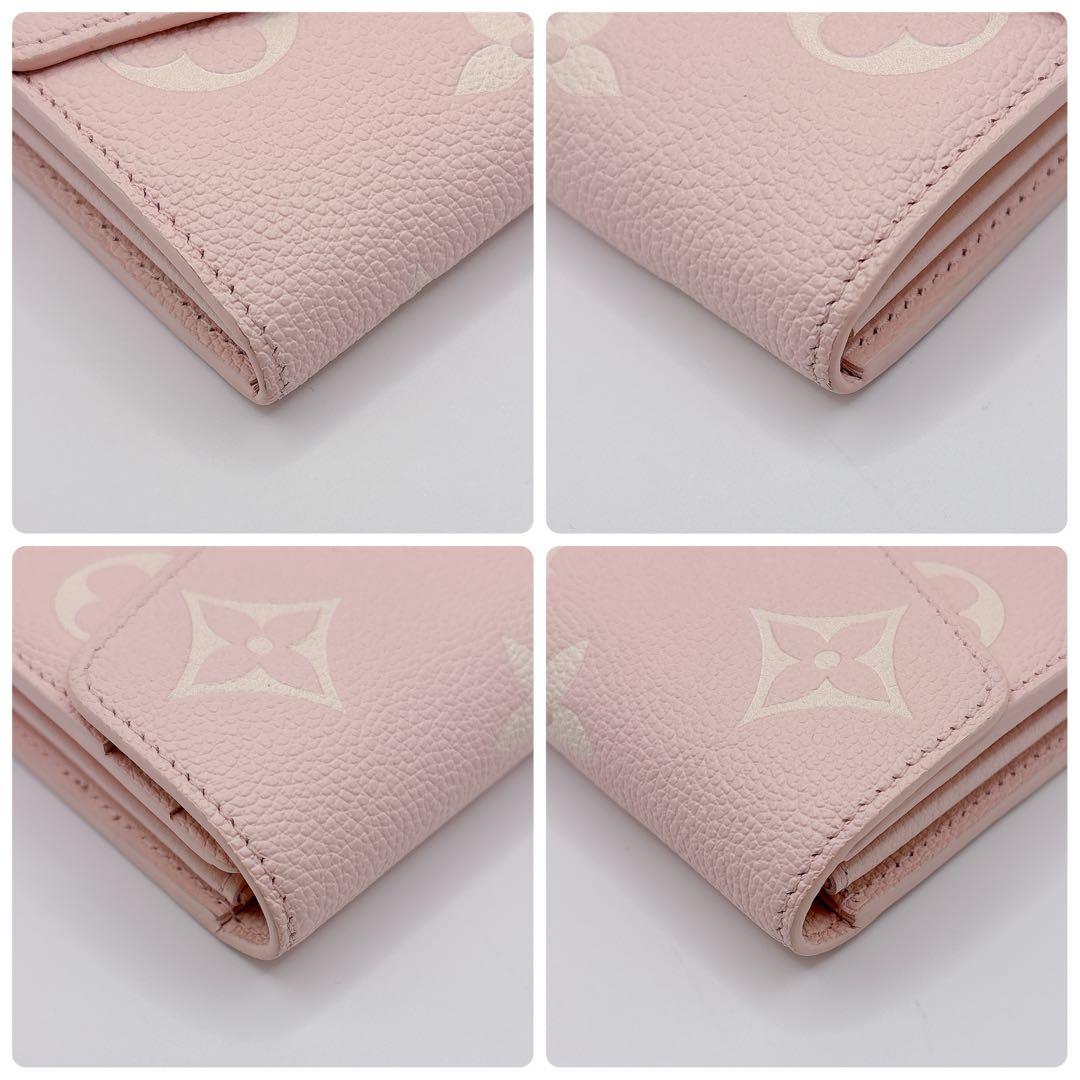 日本限定 ルイヴィトン ポルトフォイユ サラ NM バイカラー 財布