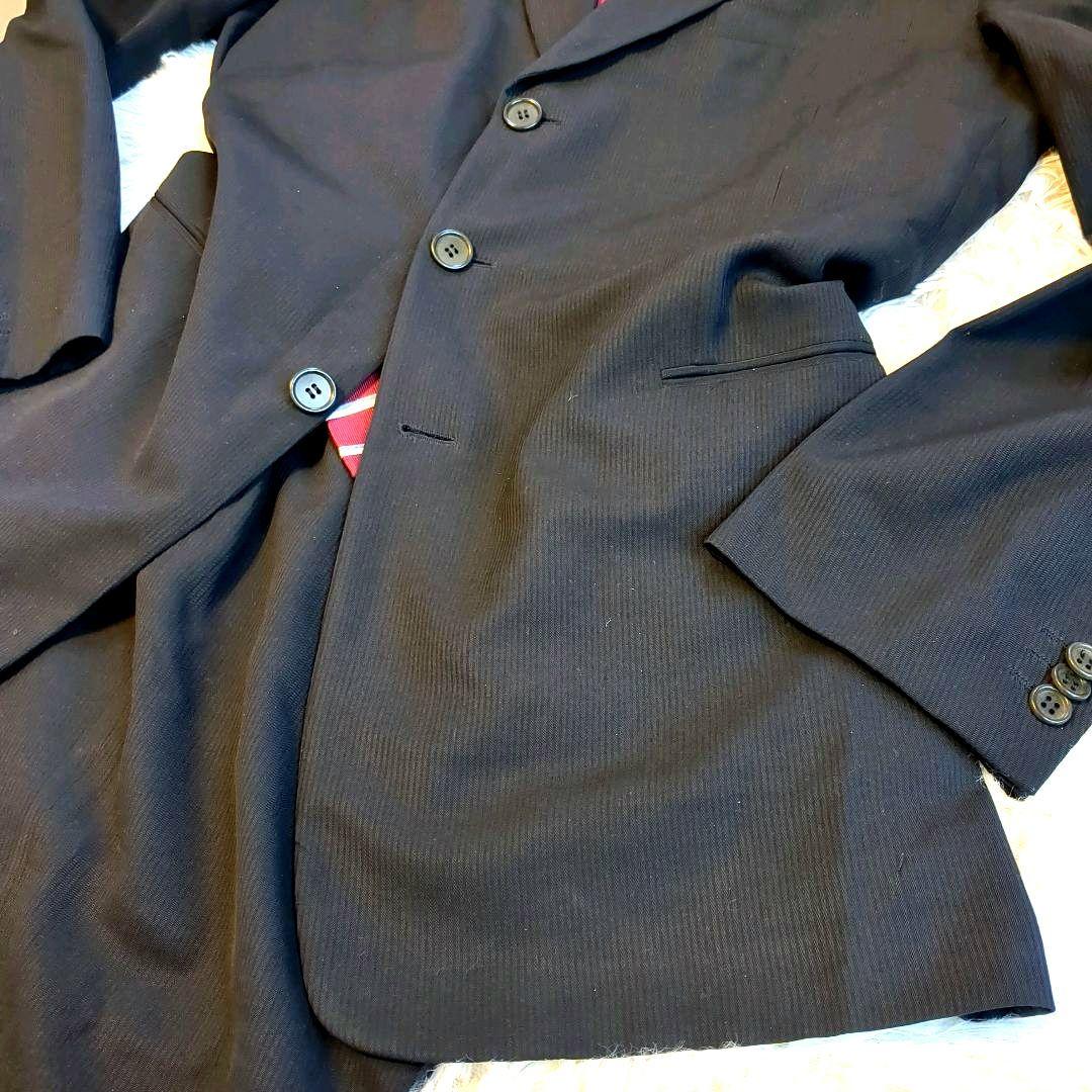 極美品　ジョルジオアルマーニ　セットアップ　4XL位　56　BORGO21　黒