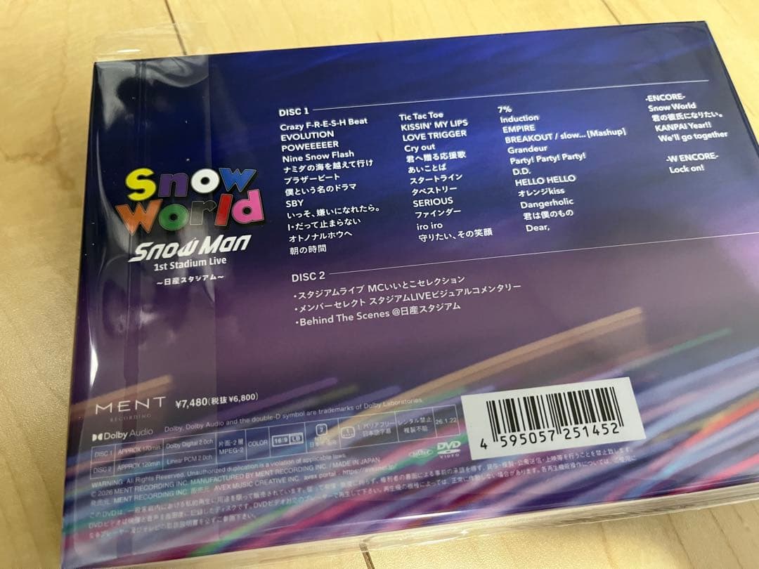 Man DVD  World〜日産スタジアム〜