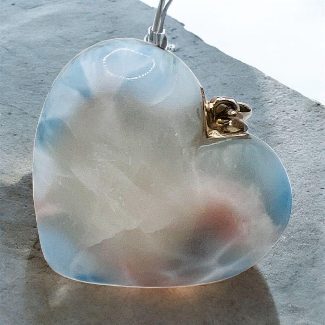 特別価格ピンクラリマー ハート レア ラリマー ペンダント