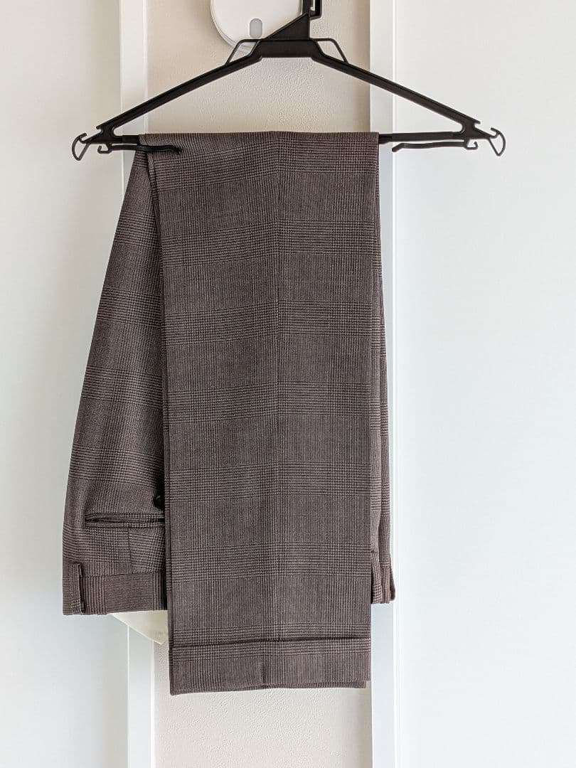 【美品】KASHIYAMA オーダースーツ 3ピース グレンチェック