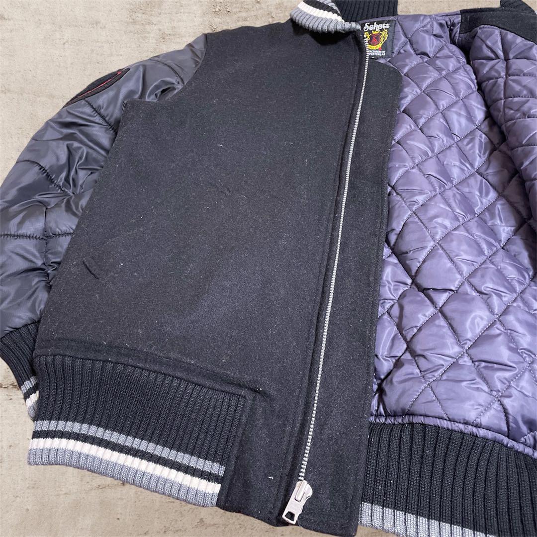 【24時間限定値下げ！】 Schott スタジャン キルティング 90s〜00s