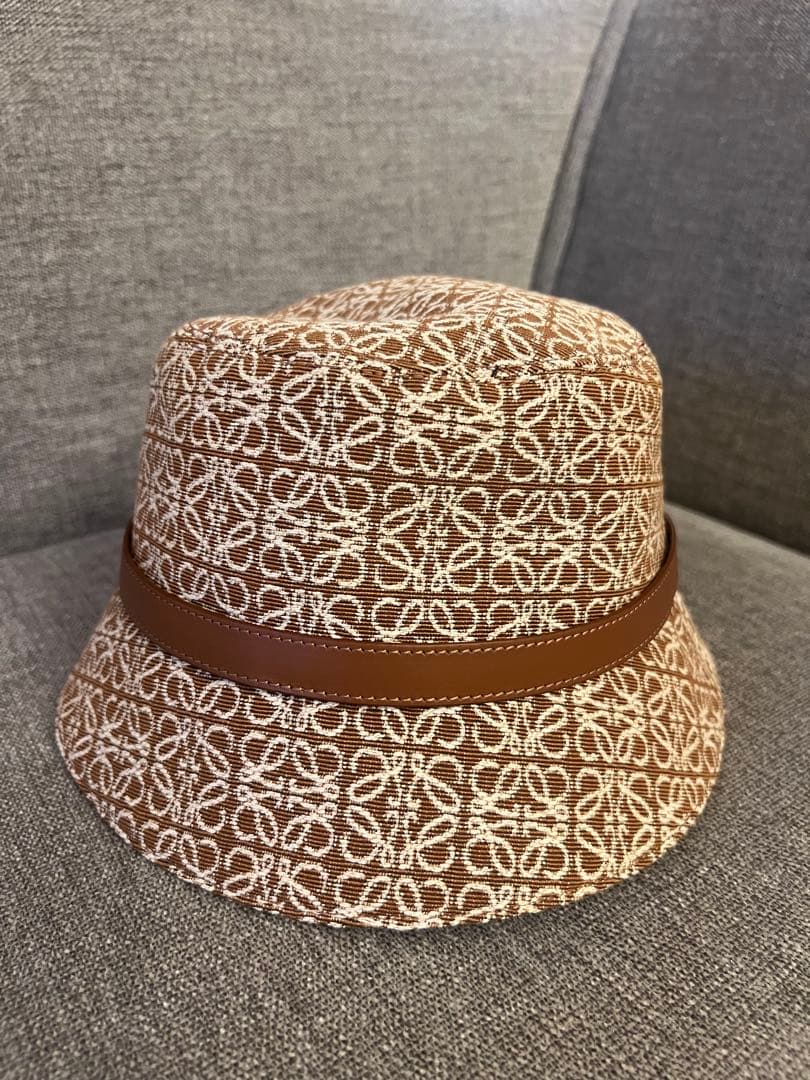 LOEWE バケットハット ブラウン