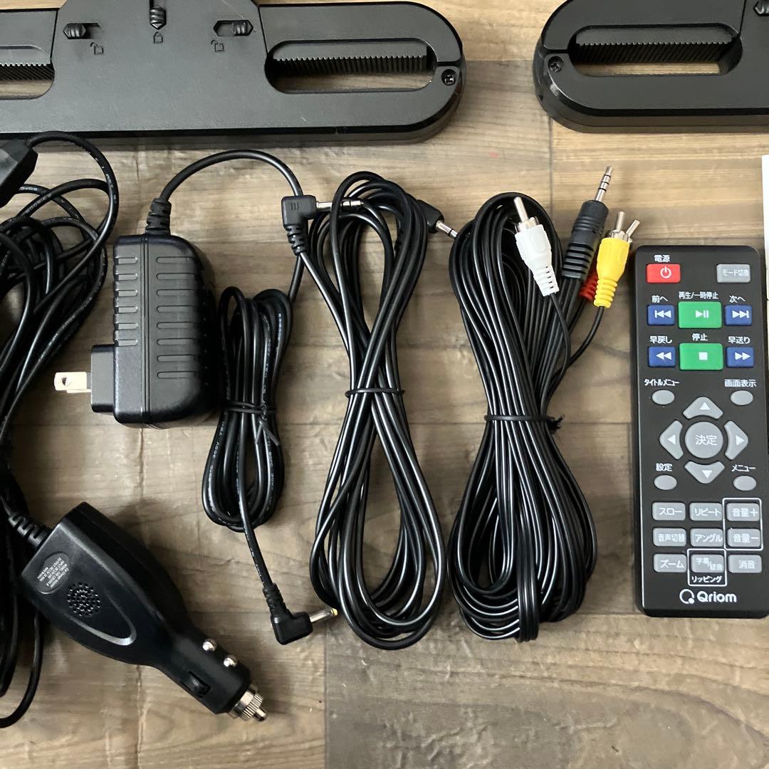 山善 DVDプレーヤー ヘッドレストモニター 10.1インチ　2台セット