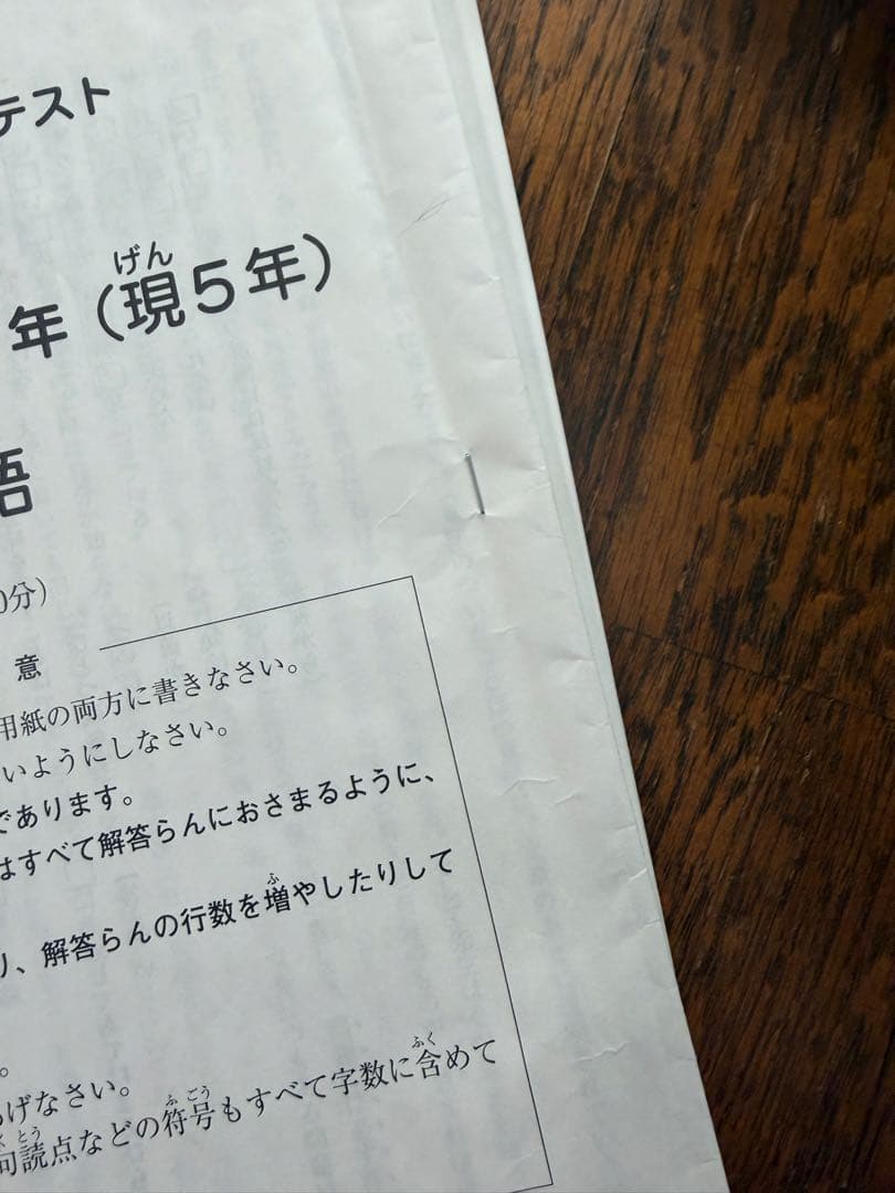 SAPIX 5年 2019年度マンスリー復習テスト組分けテスト一年分
