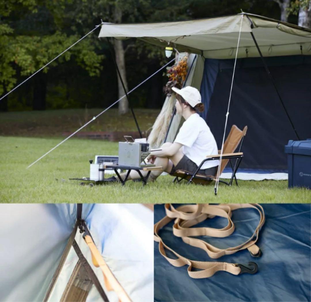 ホールアース テントキャンプソロ1人用アースフリーリーパップ