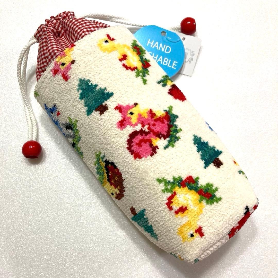 フェイラーハイジフレンズフォレストの タグ付ボトルポーチと 新品未使用のハンカチ