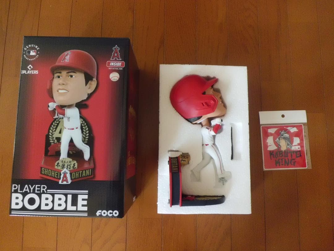 大谷翔平 ホームラン王 ボブルヘッド　８インチ