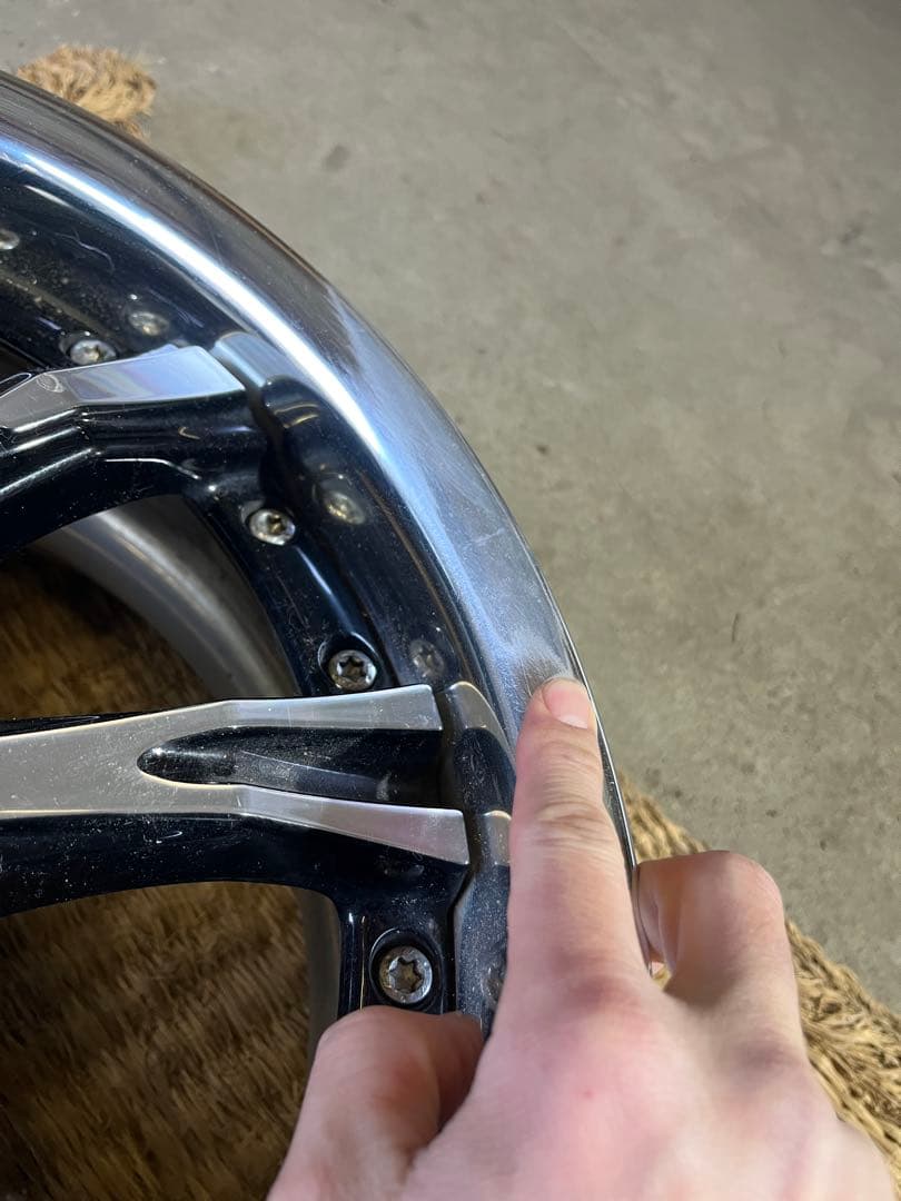 WORK SCHWERT SC418インチ 8J+45 PCD114.3 5穴