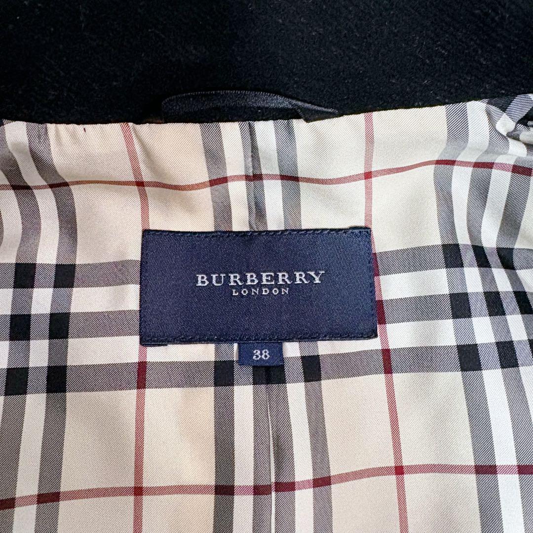 BURBERRY LONDON ジャケット ノバチェック レディース　ベロア