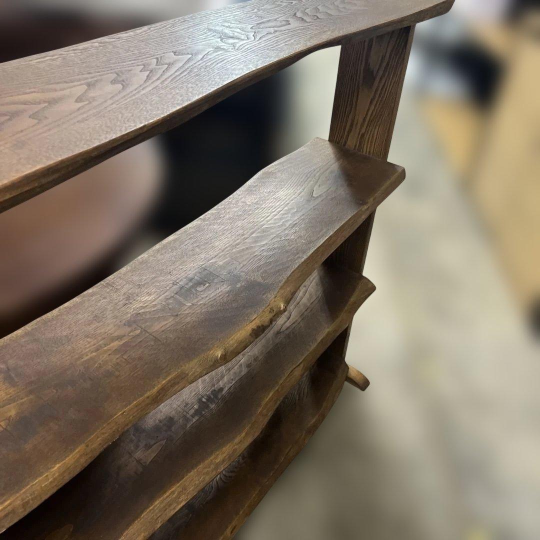 3段ラック◆無垢材◇一点物◇ウッドシェルフ