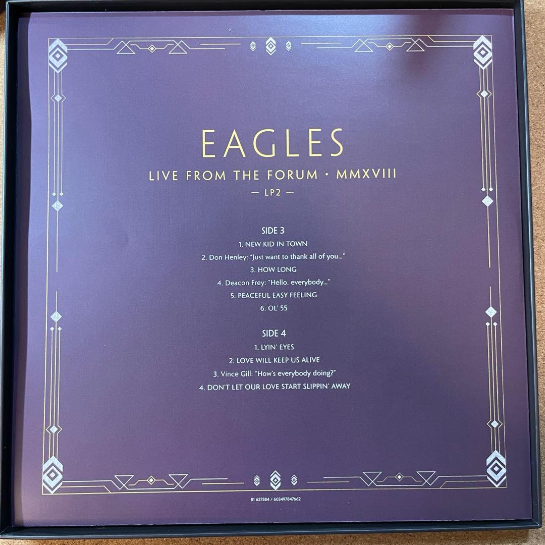 Eagles ライブLP 中古