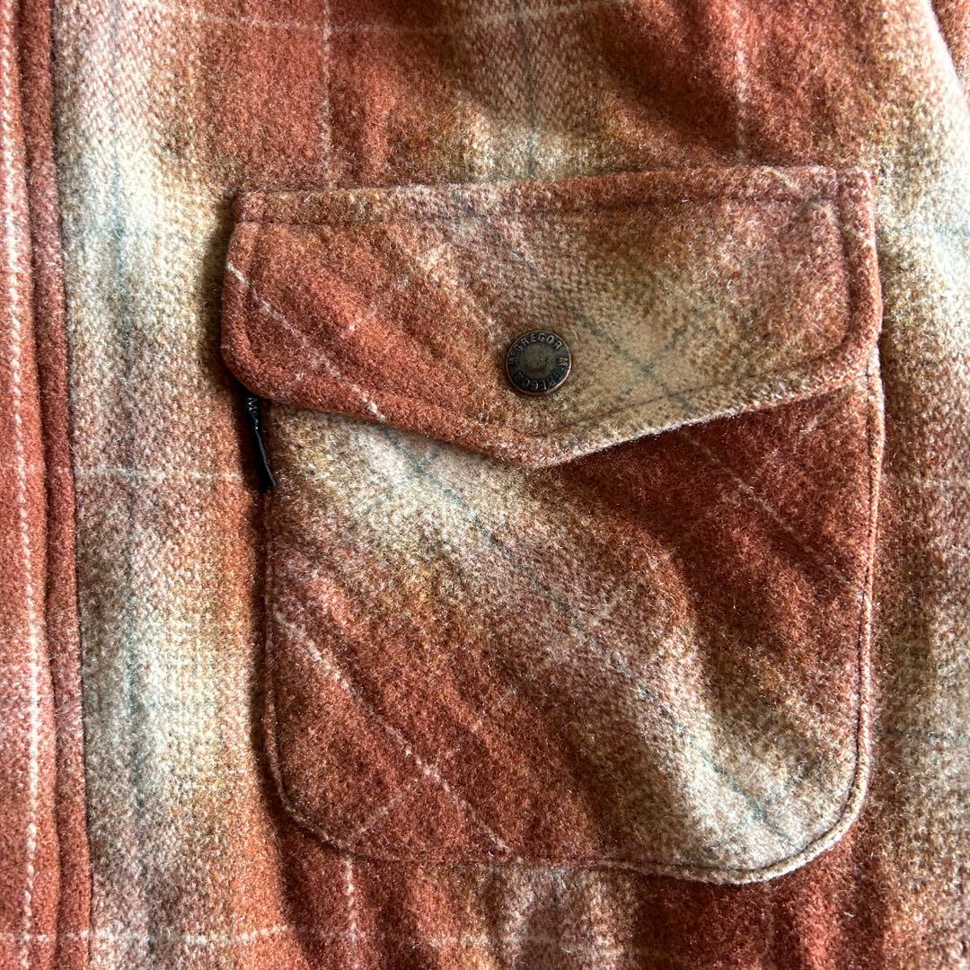 マックレガー McGREGOR カバーオール シャドーチェック LL アウトドア