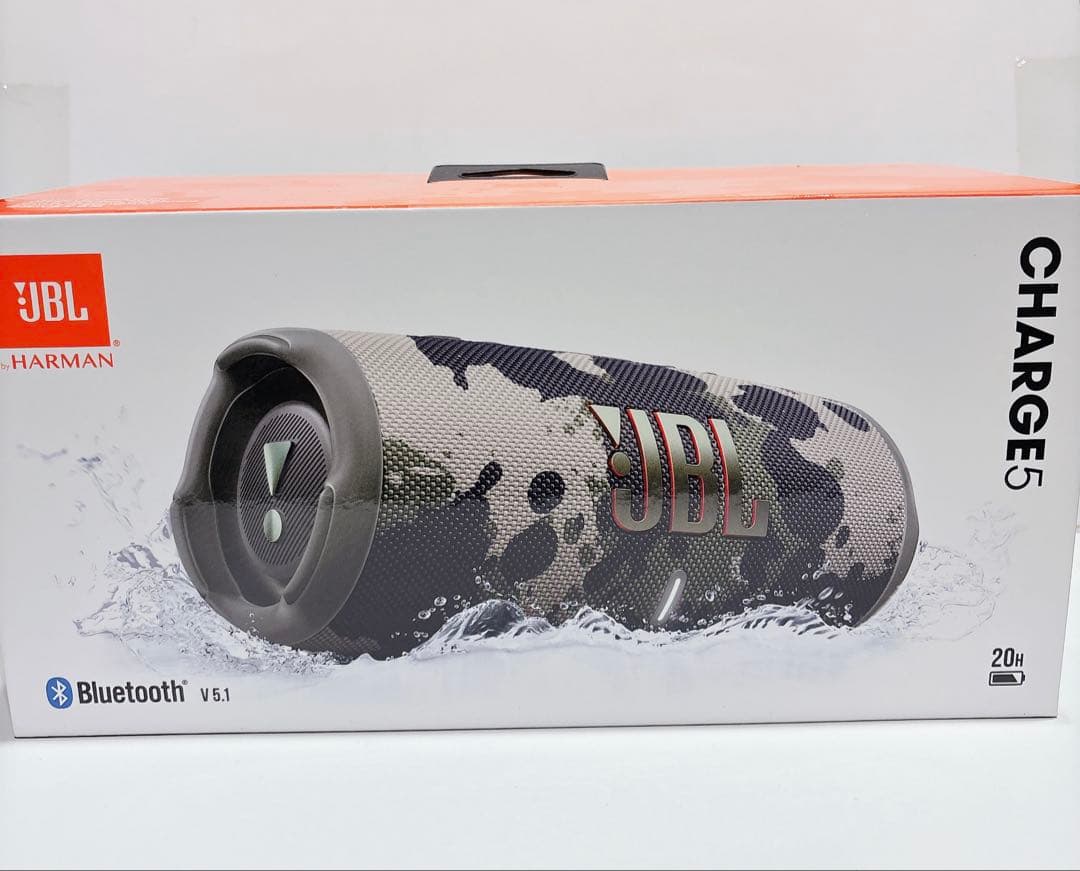 JBL Charge 5 迷彩 ワイヤレススピーカー