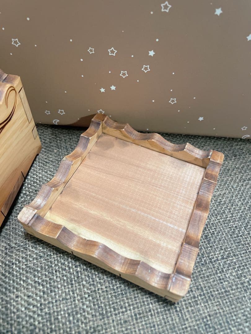 ハレクラニ halekulani 木製 小物入れ インテリア
